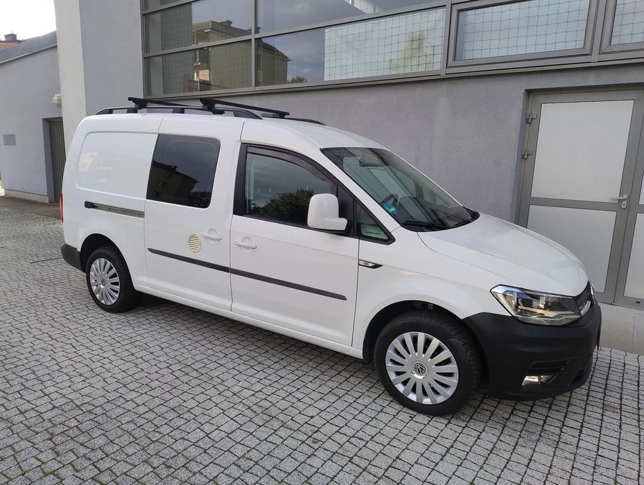 Volkswagen CADDY PO LIFT 1.4 TGI (110KM) LONG (L2H1) KLIMA STAN JAK NOWY 100% BEZWYPADKOWY NIE MA RDZY ! ! !  PAKA 2,15M LONG Po LIFT Stan Jak Nowy KLIMA 100% Oryginał Serwis KM !