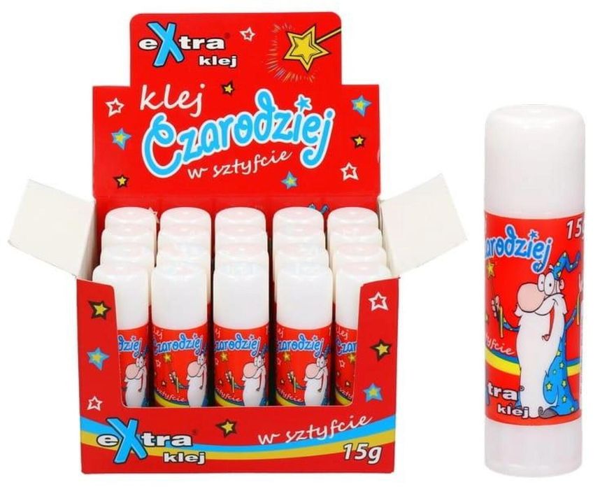 Klej czarodziej 15 g (20szt) Schemat pudełko,139x112 mm