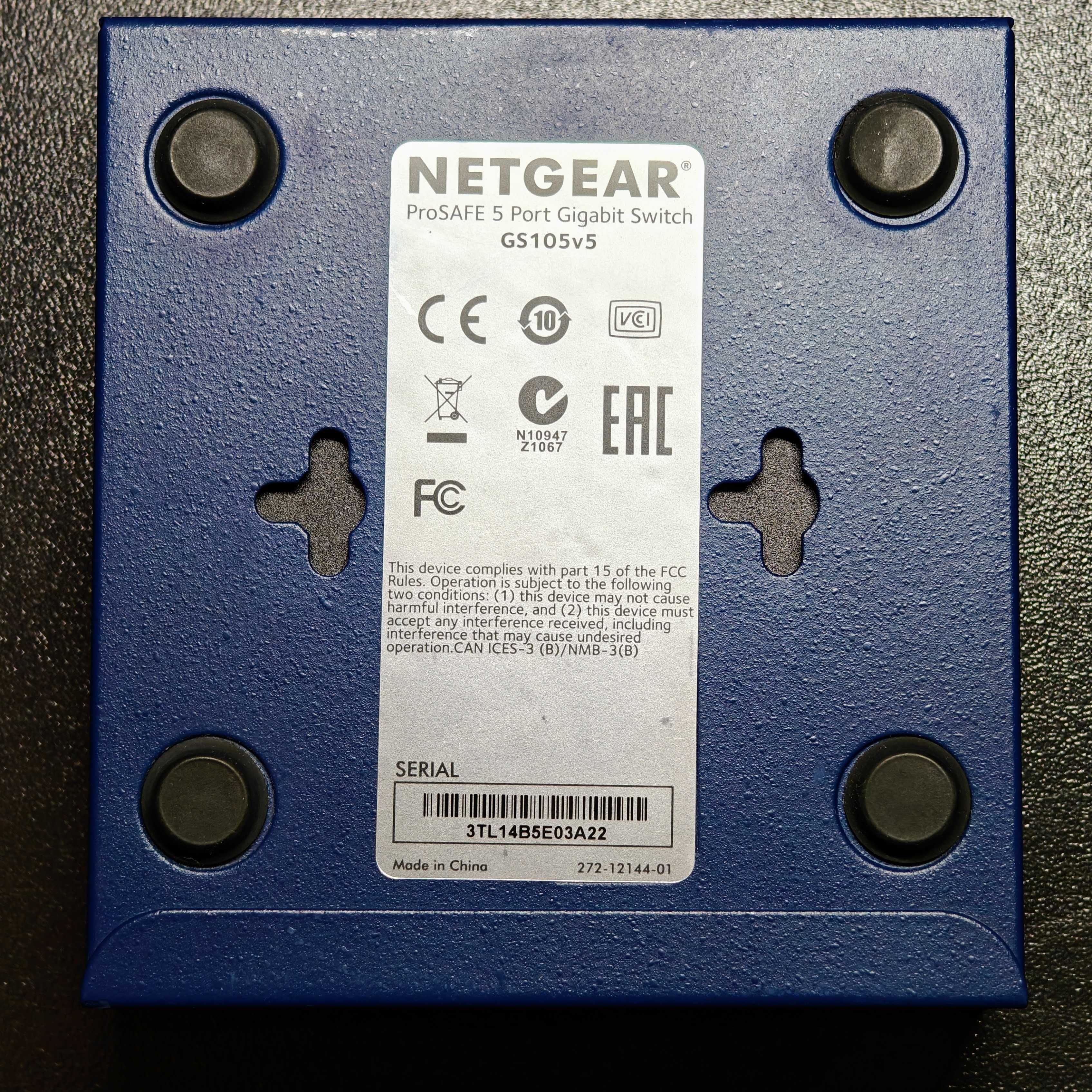 Netgear ProSAFE Gigabit Switch GS105