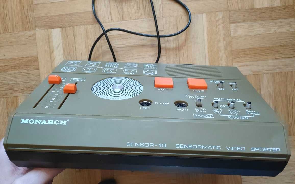 PONG 1978r monarch sport gry oryginał 100%ok box retro konsola pegasus