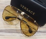 Чоловічі сонцезахисні окуляри-маска 2243 від Versace! Оригинал!