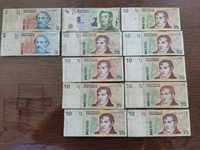 Stare argentyńskie banknoty