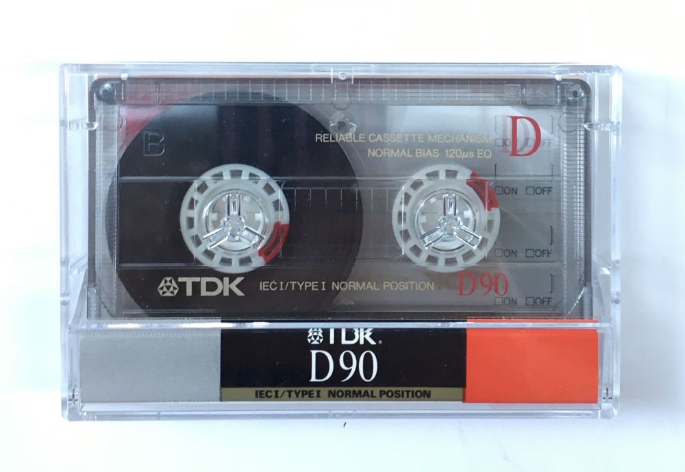 Аудіокасета TDK D90 1988