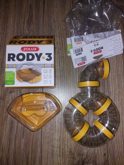 Tunel i kuweta do klatek RODY