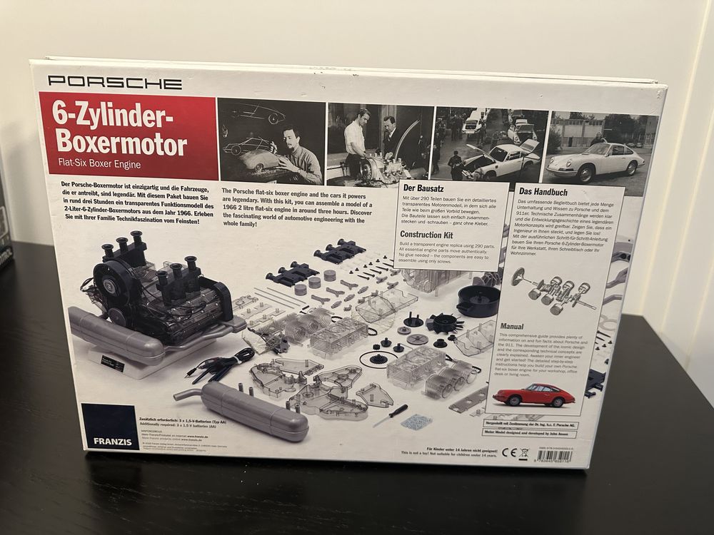 Porsche 911 6-cylindrowy silnik bokserski, zestaw do montażu