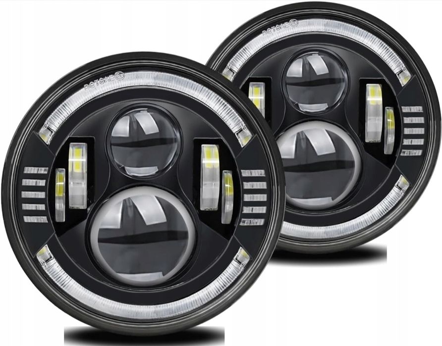 Para okrągłych Reflektorów LED 140W 14000 lumenów Wrangler Offroad