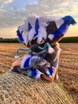 fursuit furry smok minipartial komplet