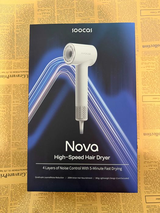 Фен Xiaomi Soocas A1 White / Фен Ксяомі A1 Білий - повний комплект