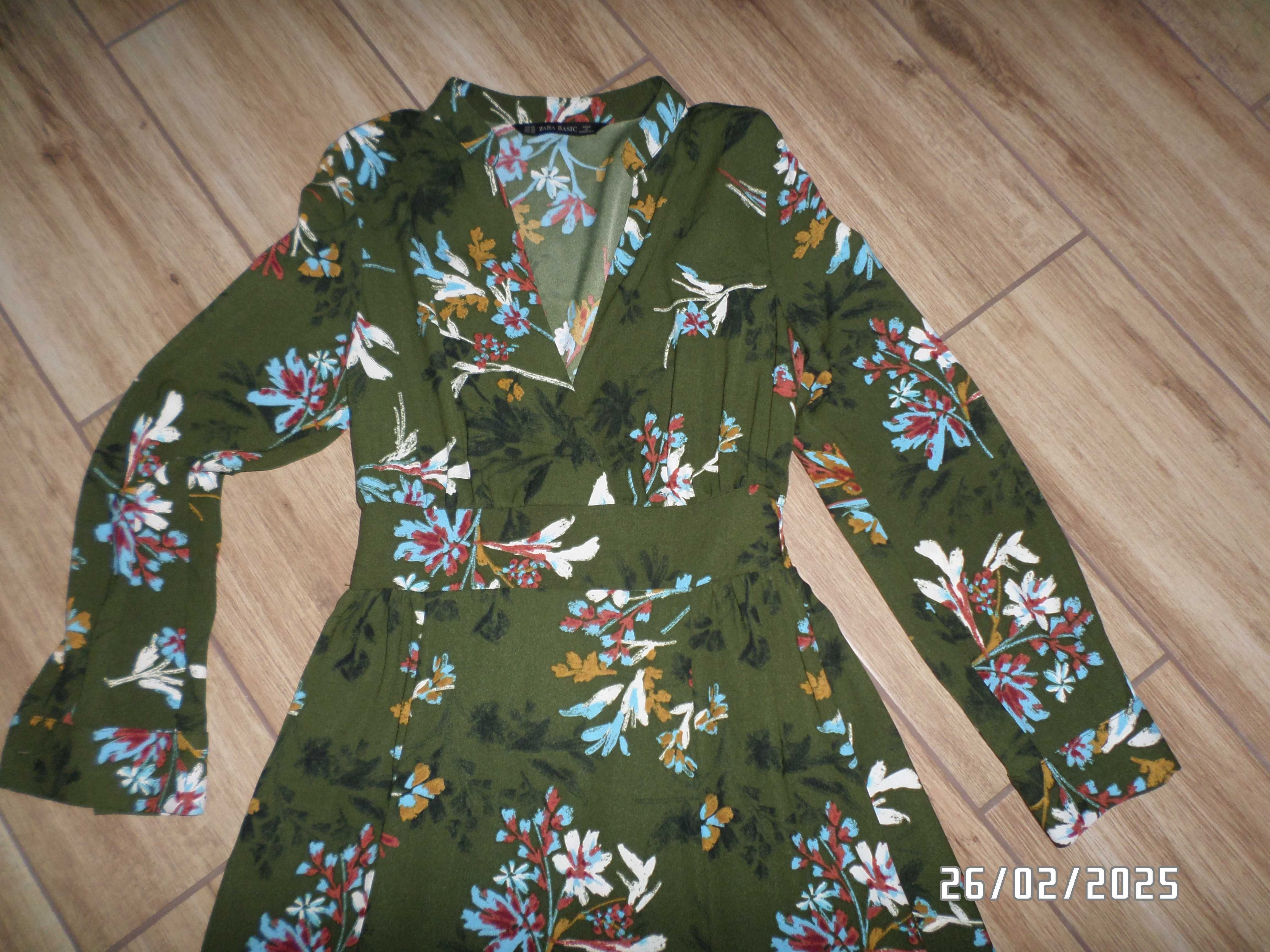 Piękna sukienka marki ZARA- rozmiar XS/S (36)