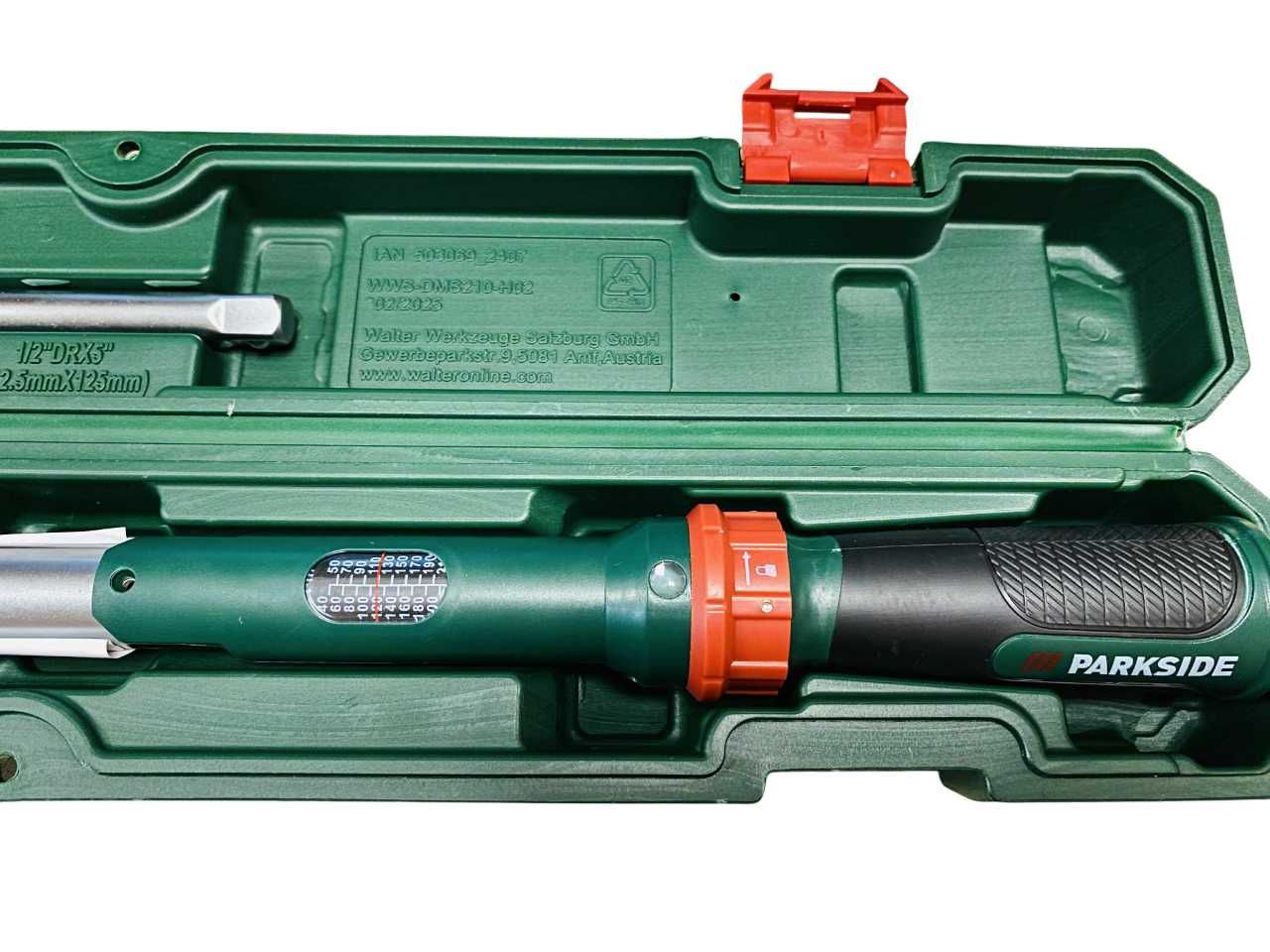 Klucz dynamometryczny 1/2" o zakresie od 40 do 210 Nm