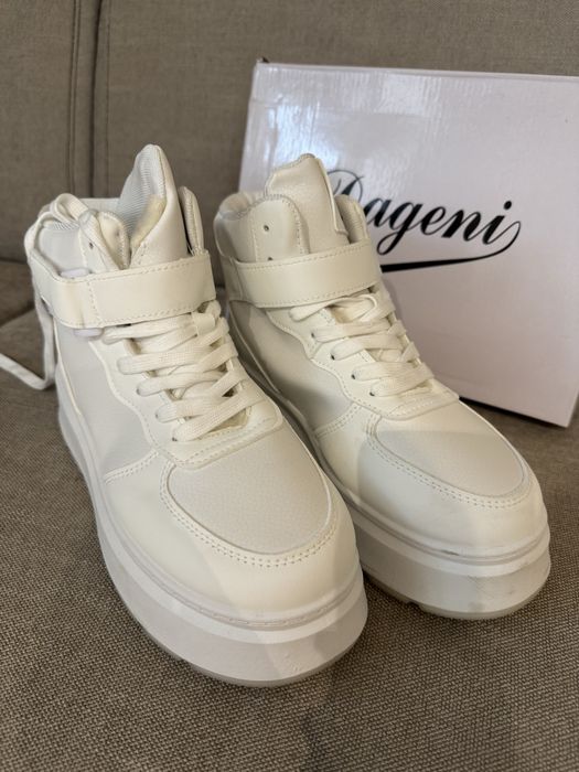 Зимові черевики хайтопи кеди