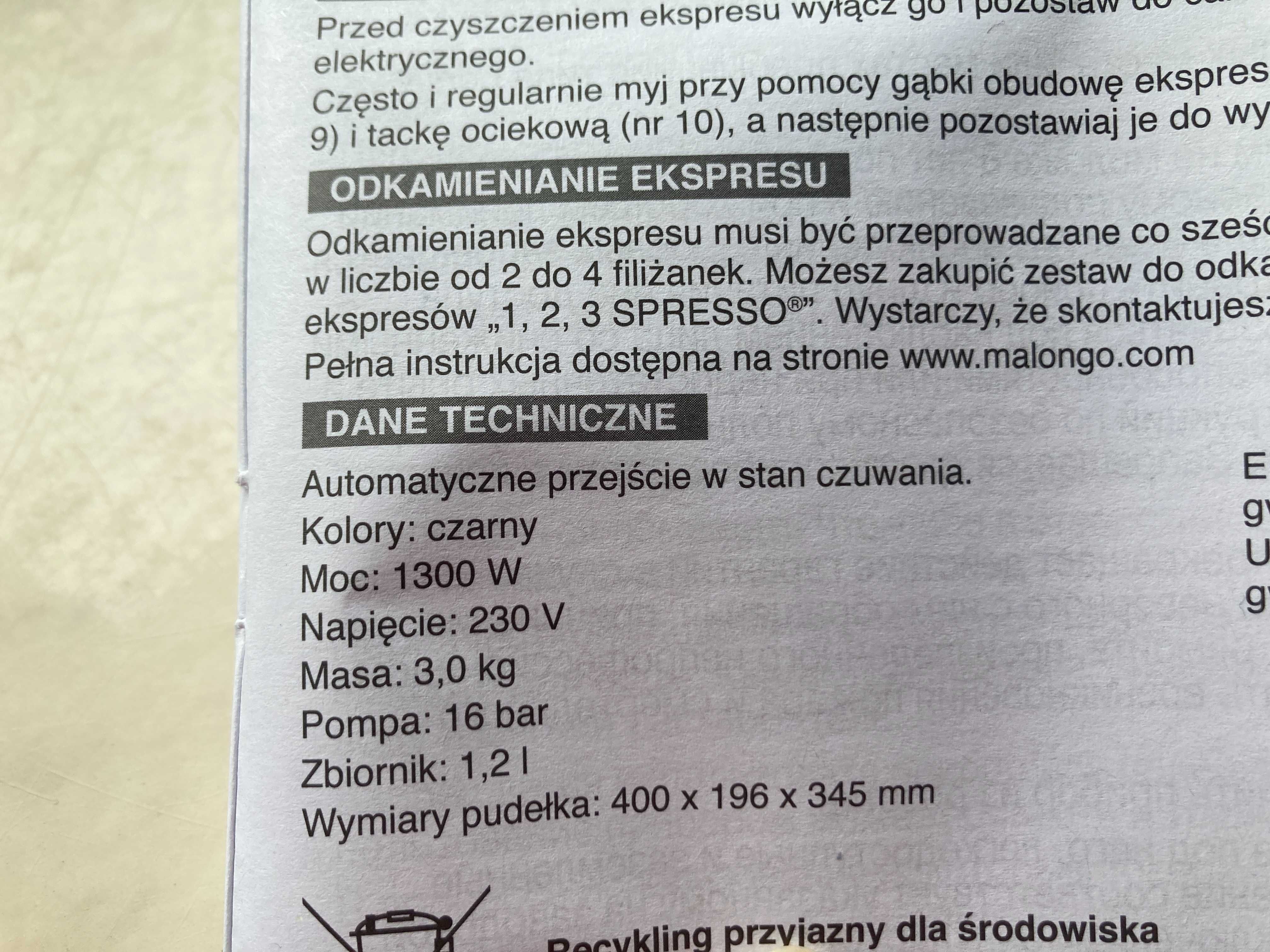 NOWY ekspres kapsułkowy Malongo