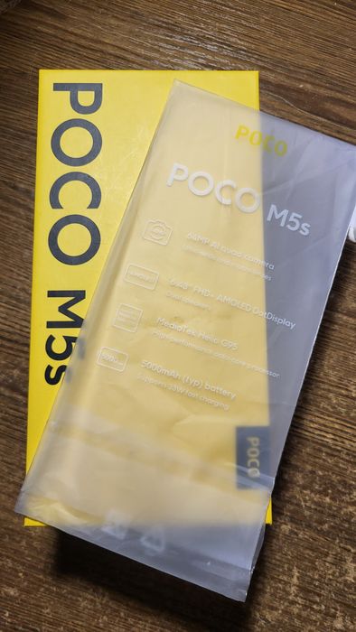 Poco m5s 4/128 blue