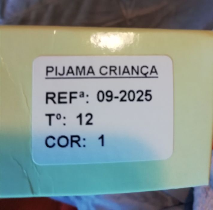 Pijama verão, 2 peças, 12 anos
