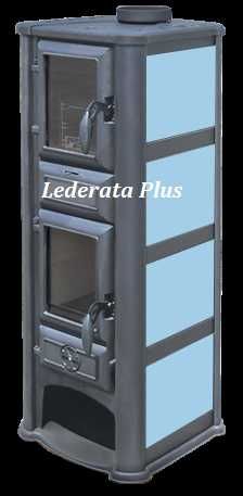 Salamandra lenha c/ forno Lederata Plus