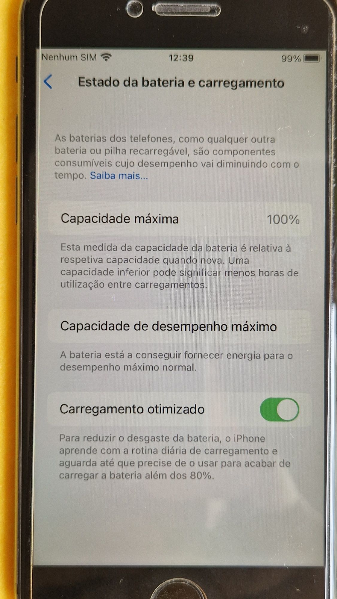 iPhone 8 256 GB Preto Como Novo