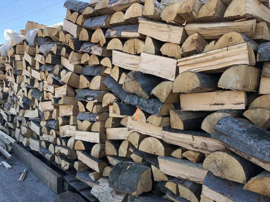 Drewno kominkowe i opałowe, cięte i łupane, sezonowane