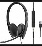 Słuchawki Przewodowe z Mikrofonem SENNHEISER SC 165 usb