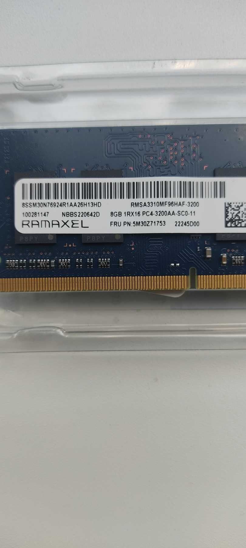 Оперативная память для ноутбука RAMAXEL 8Gb DDR4-3200