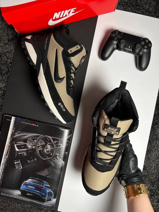 Зимові кросівки чоловічі NIKE AIR Zoom Rivah Fur 41-46р Gore-Tex хутрі