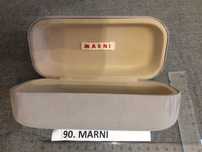 MARNI or. twarde etui na okulary, chustka, NOWE, duże, negocjuj