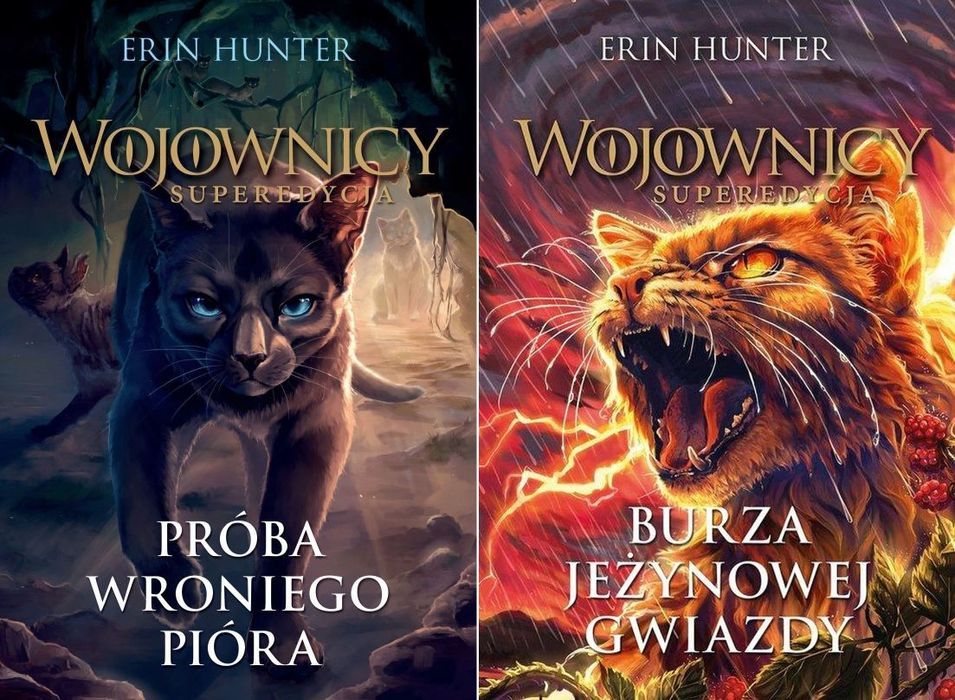 Wojownicy Superedycja Tomy 7-8 Erin Hunter