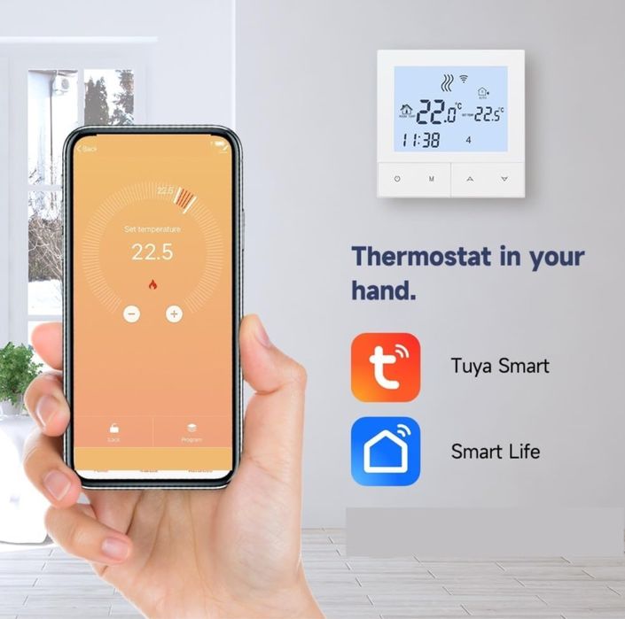 Termostat Beok TDS72- WIFI-EP do elektrycznego ogrzewania podłogowego