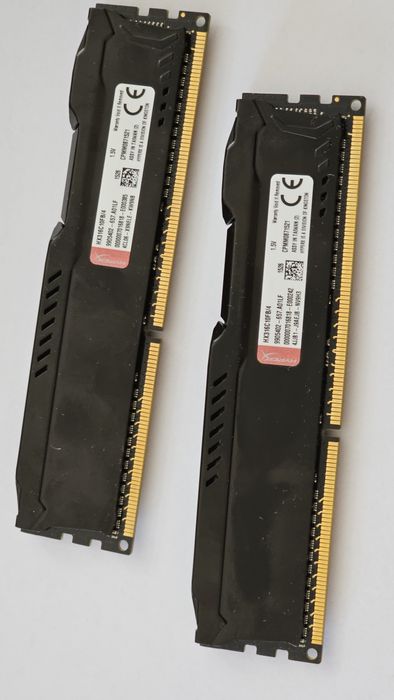 Pamięć RAM DDR3 2x4gb (8gb) hyperX fury hx316c10fb/4