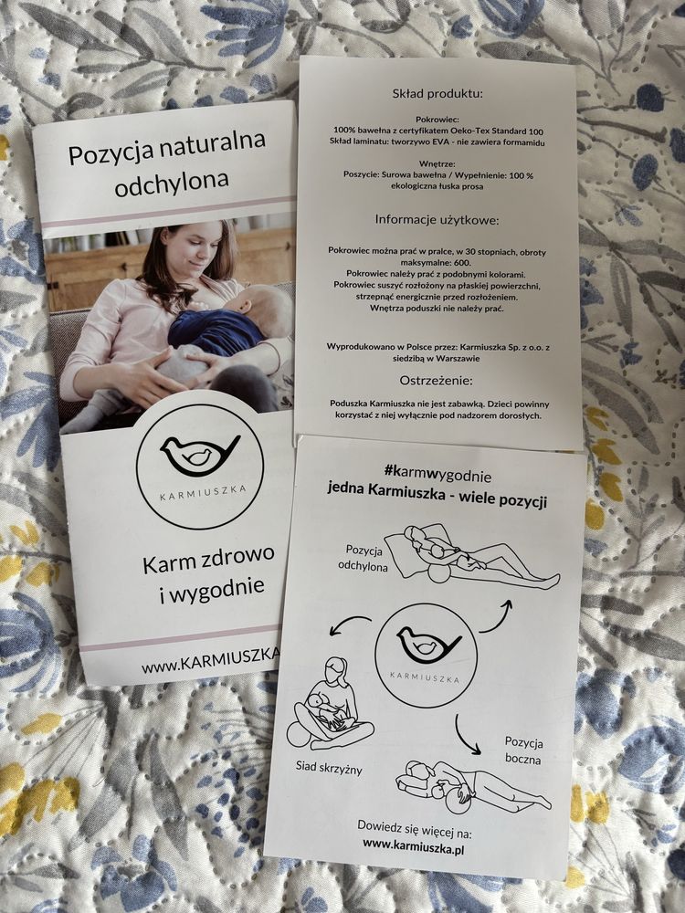 Poduszka Karmiuszka