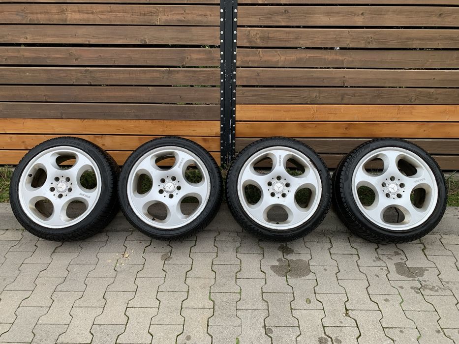 Koła felgi BRABUS Monoblock IV, opony zima 245/40/R18 Goodyear,Pirelli