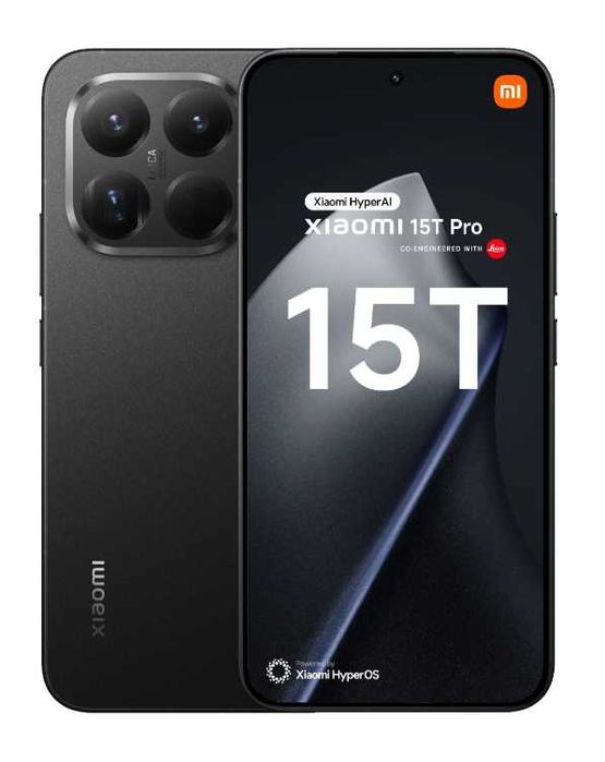 Xiaomi 15T Pro Black 12 GB + 512 GB | NOWY, PLOMBY