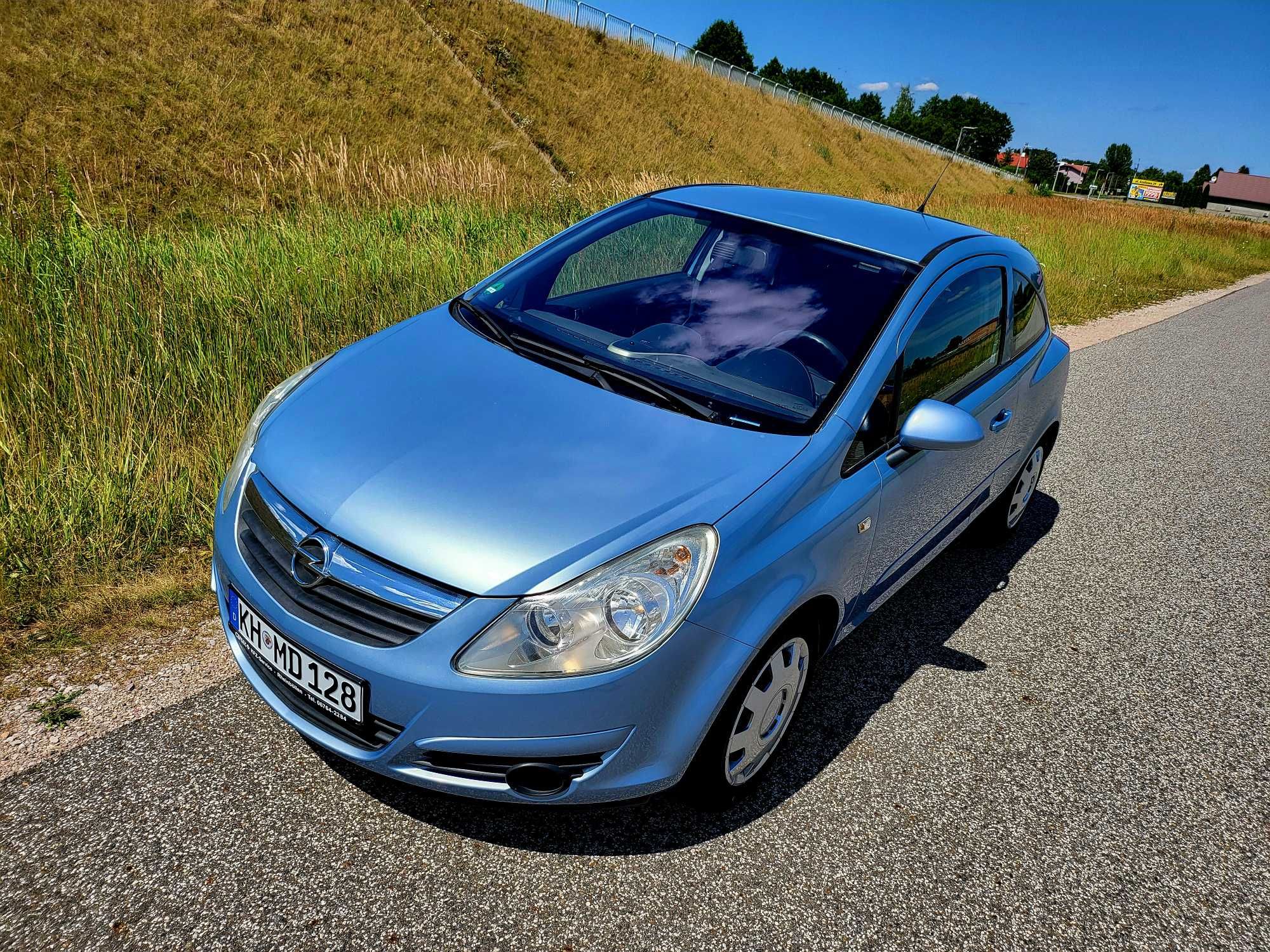OPEL CORSA D 1.0 klimatronic 2007 nowe opony SUPER STAN
