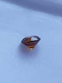 Diament Brylant 0,42 CT Bardzo rzadki UNIKAT Orange CERTYFIKAT IGI