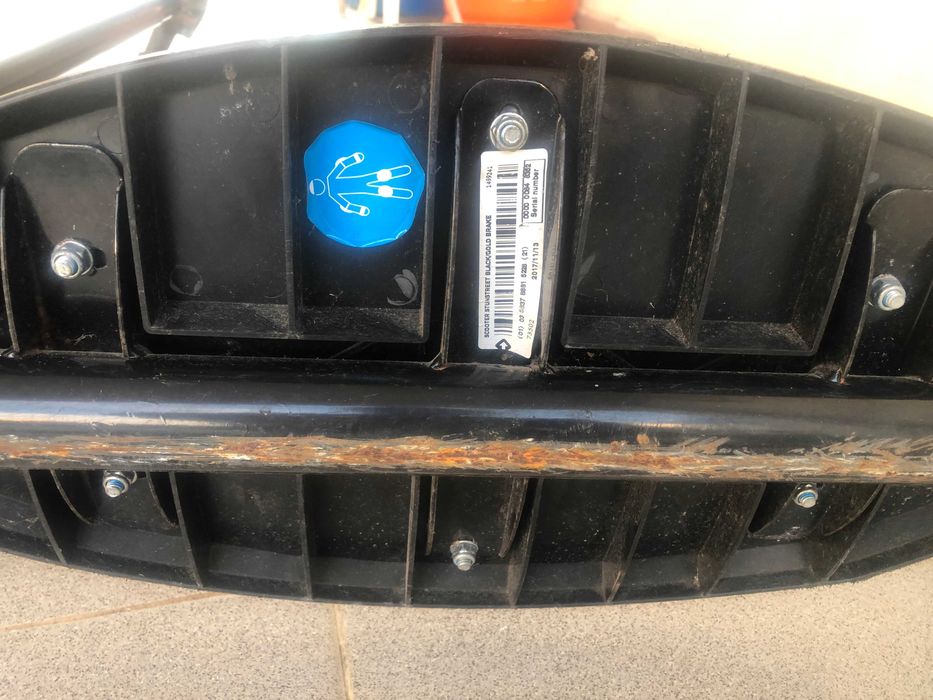 Trotineta manual de 3 rodas com travão traseiro, de pé (OXELO)