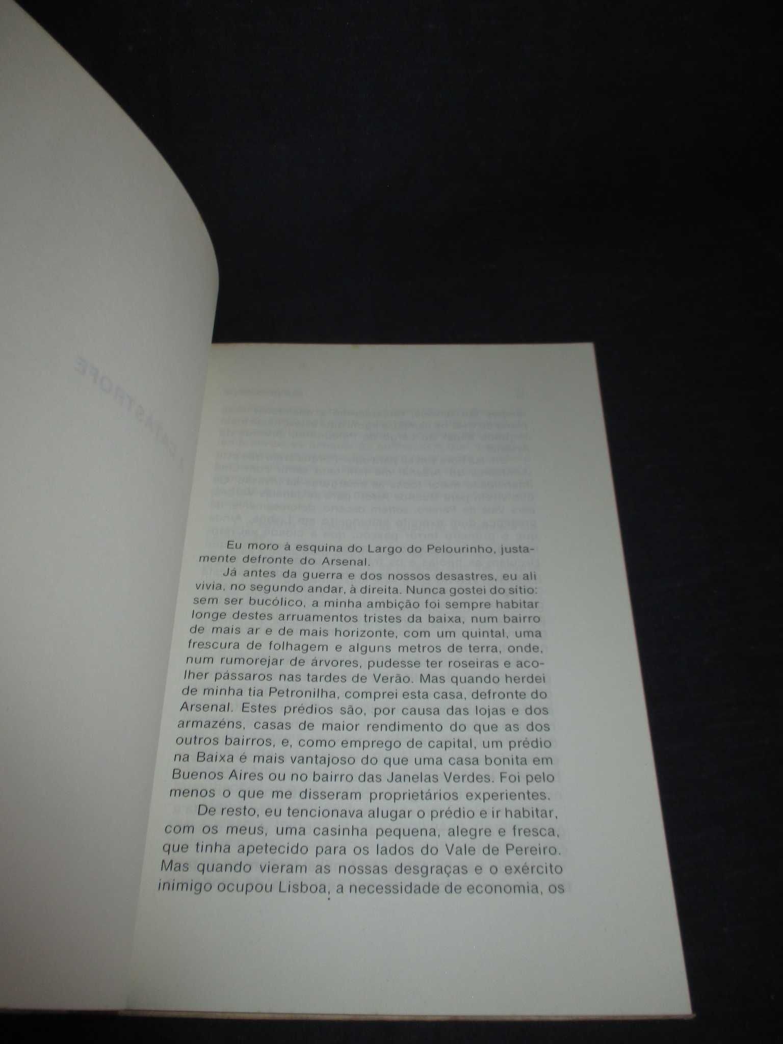 Livro A Catástrofe e outros contos Eça de Queiroz Colecção Fantástico