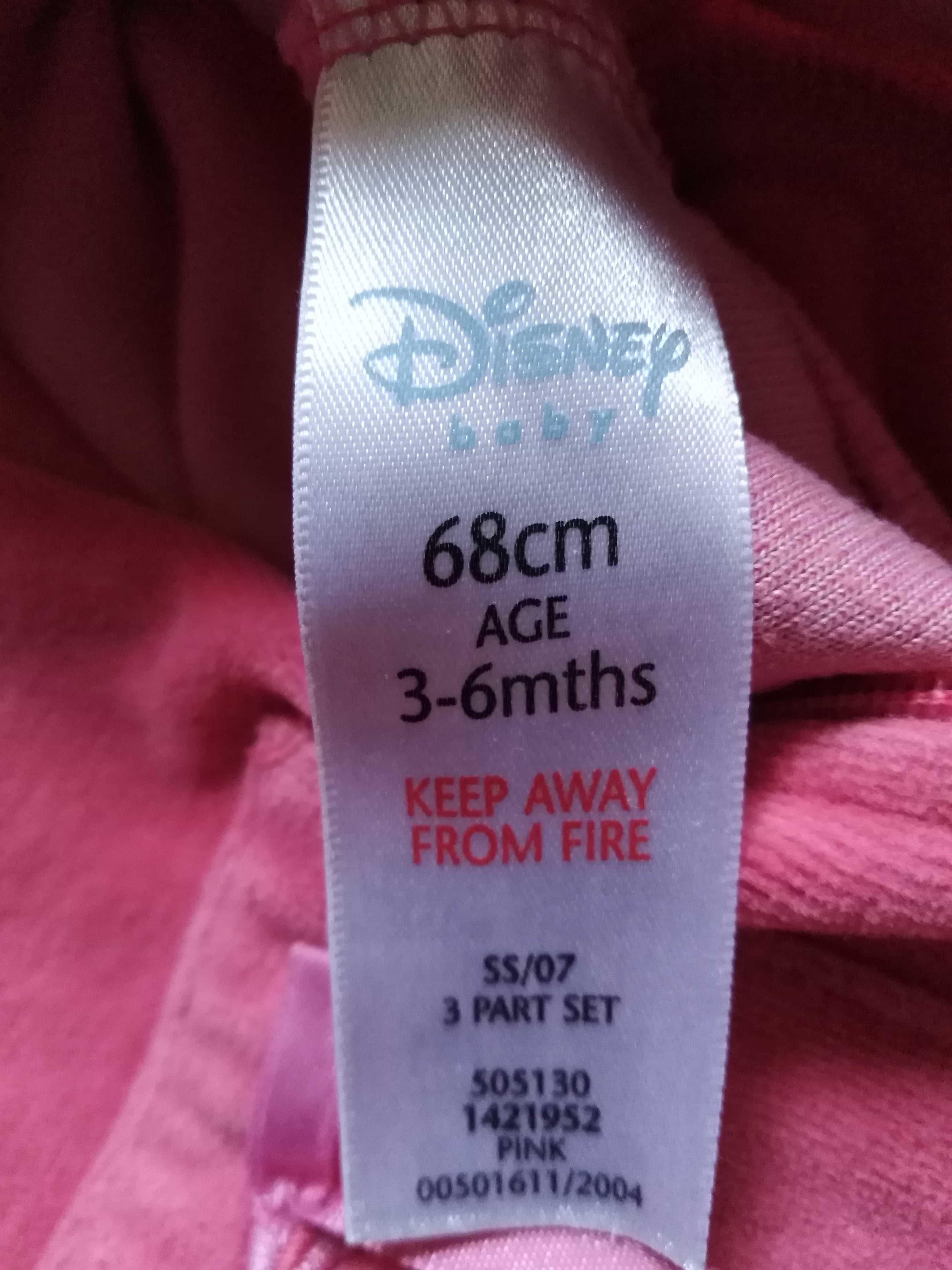 Welurowa bluza Disney rozm. 68