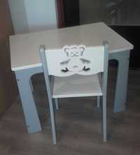 Krzesełko i stolik dla dziecka Polski produkt Super Stan