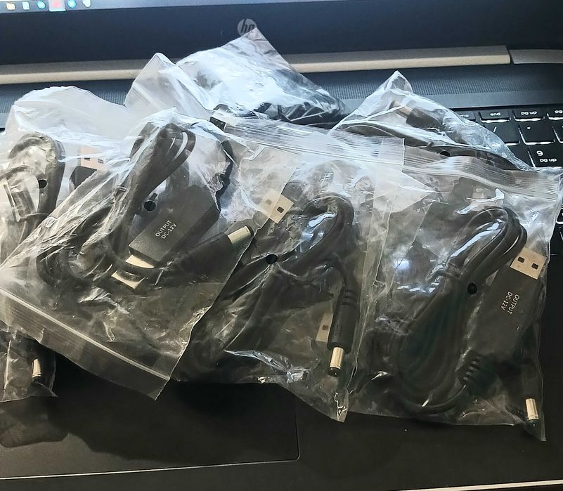 Кабель для роутера USB DC 12V WiFi без світла, перетворювач 5-12V