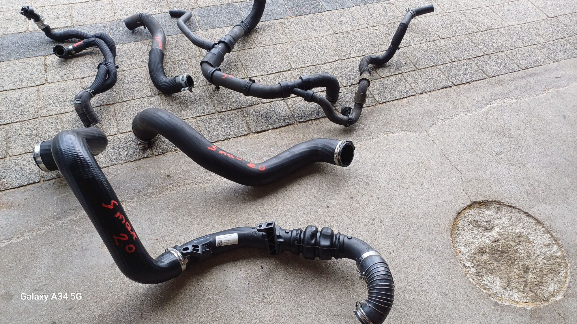 Wąż przewód chłodzenia wody ford s-max mk2 18r 2.0dies