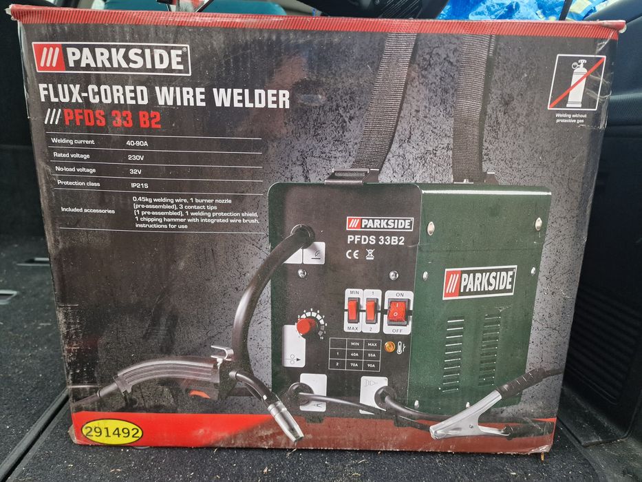 Spawarka inwentorowa Parkside PFDS 33 B2 + maska