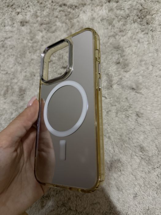 Чохол чехол iphone 15 pro дзеркало