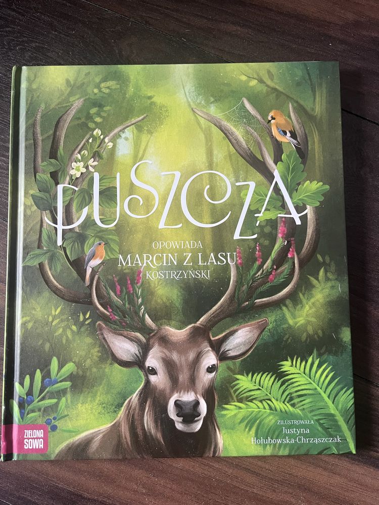 Książka dla dzieci Puszcza