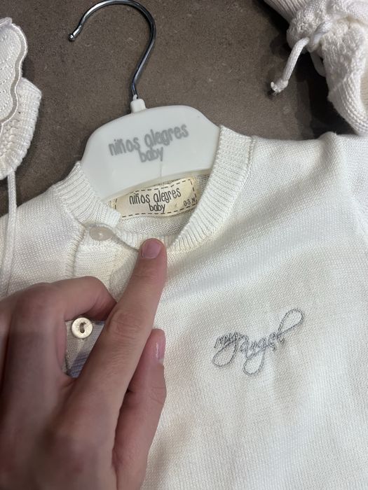 Трикотажний дитячий комплект ninos alegres 0-3, cheri.kids