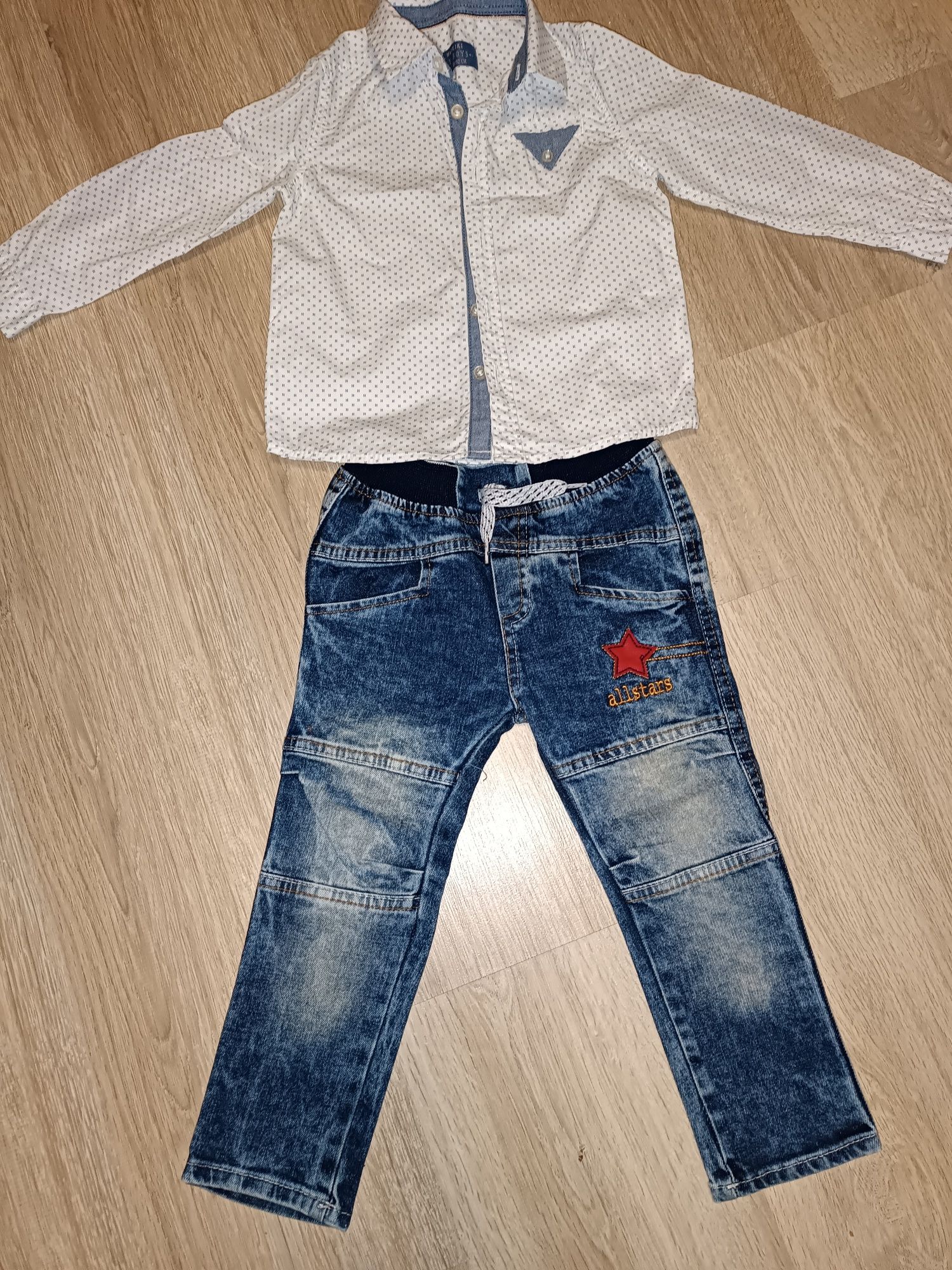 Куртка джинси рубашка 2-3 роки