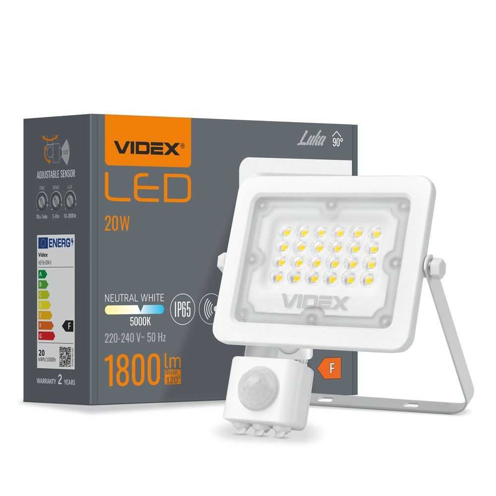 Naświetlacz LED czujnik ruchu zmierzchu 10W/20W/30W/50W