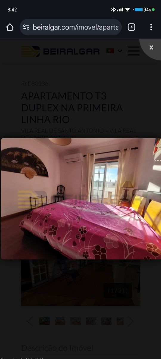 Vendo apartamento vila real de Santo António
