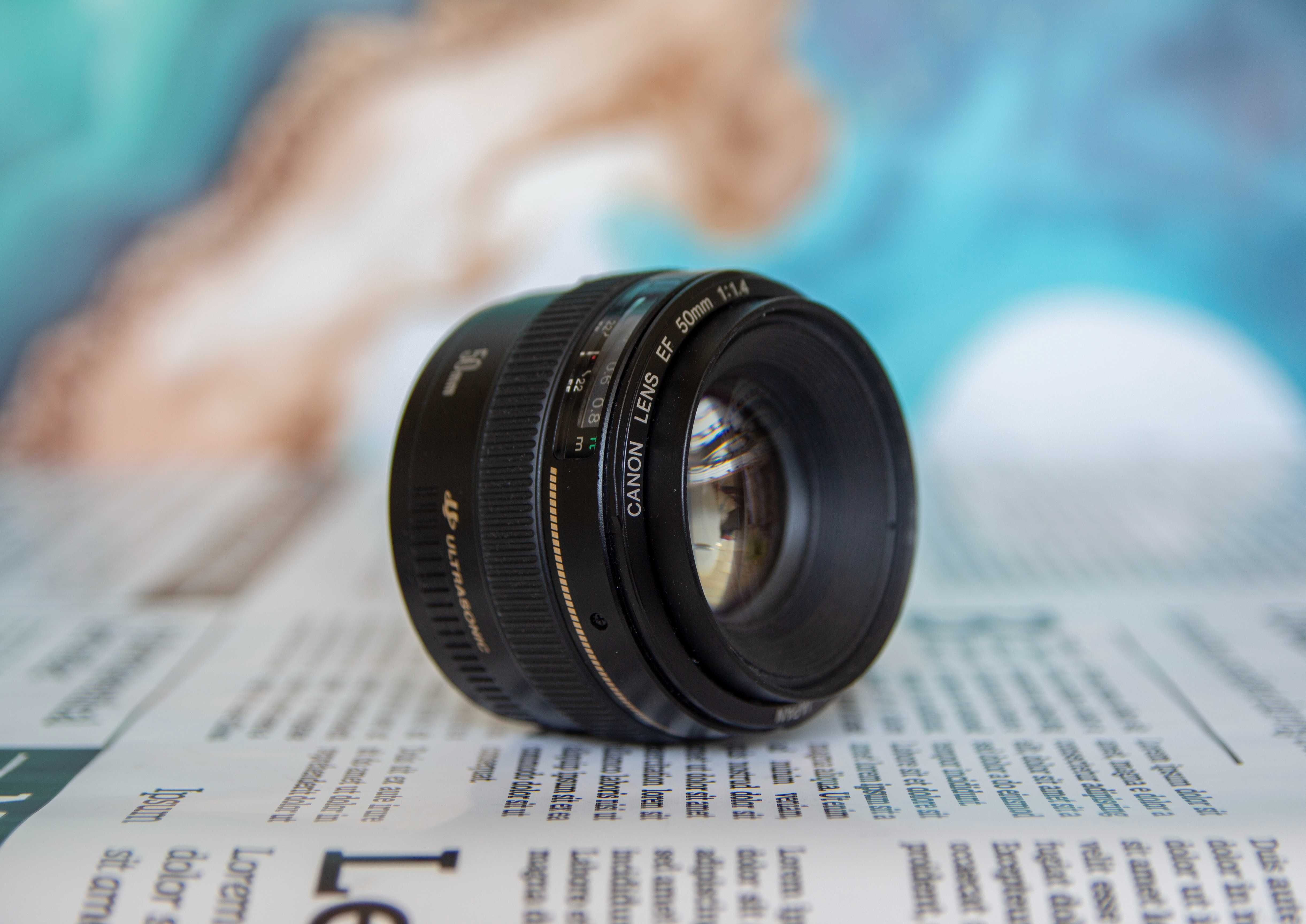 +Фільтр! Стан 10/10! Об'єктив Canon EF 50mm F1.4 USM|Портретник|Кришки