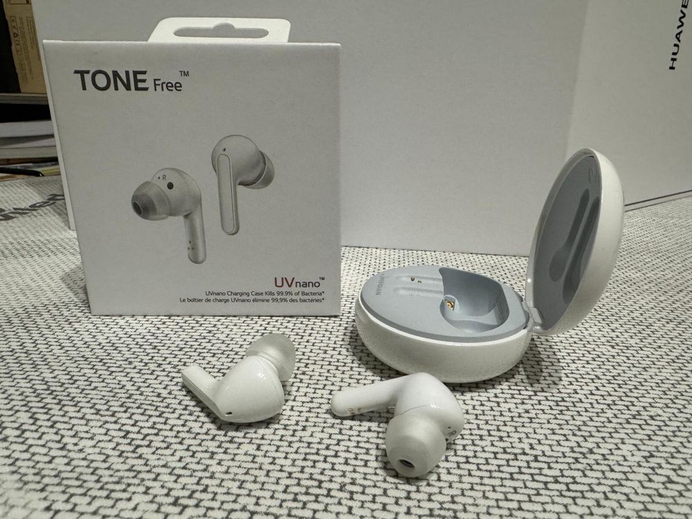 Auriculares Bluetooth LG TONE FN6 - c/garantia em caixa