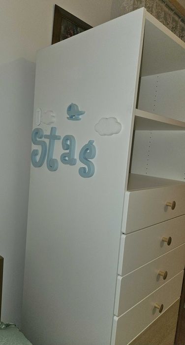 3 szafy IKEA, 2xPAX i 1xdziecięca