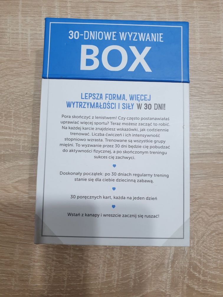 Sprzedam 30-dniowe wyzwanie BOX Fitness